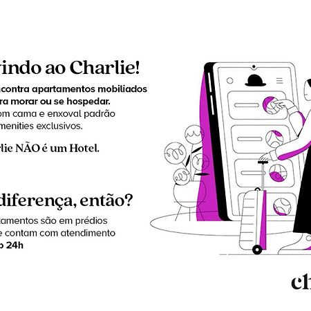 サンパウロCharlie Nun Itaimアパートメント エクステリア 写真